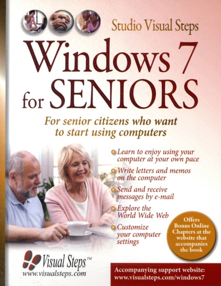 Windows 7 for Seniors : For Senior Citizens Who Want to Start Using Computers by Studio Visual Steps - Paperback