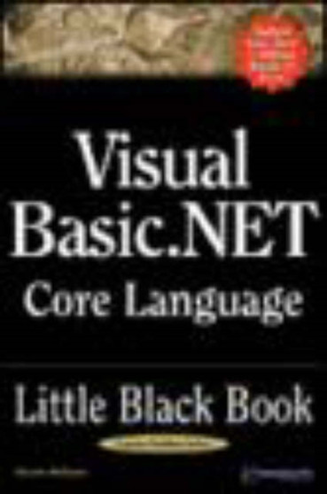 Visual Basic.NET Core Language by Steven Holzner - Paperback