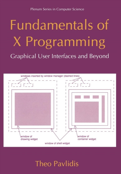 Fundamentals of X Programming : Graphical User Interfaces and Beyond by Theo Pavlidis - Paperback
