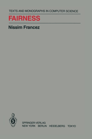Fairness by Nissim Francez - Paperback