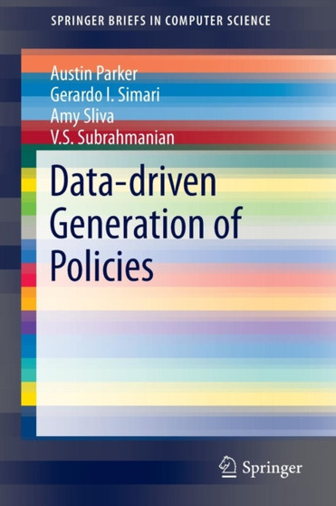 Data-driven Generation of Policies by Austin Parker - Paperback