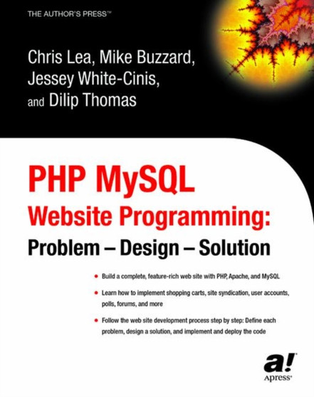 PHP MySQL Website Programming : Problem - Design - Solution by Dilip Thomas - Paperback