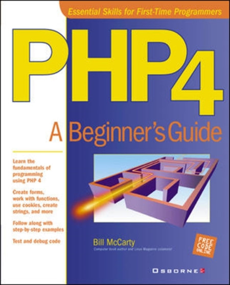 PHP 4: A Beginner's Guide by William Mccarty - Paperback PHP 4: A Beginner's Guide by William Mccarty - Paperback