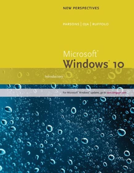 New Perspectives Microsoft (R) Windows 10 : Introductory, Wire Stitched by Lisa Ruffolo - Paperback