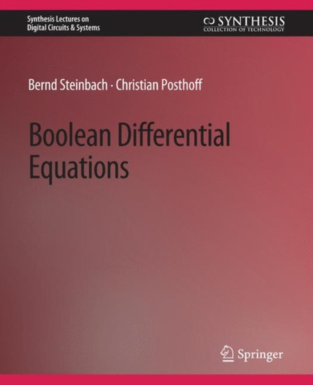 Boolean Differential Equations by Bernd Steinbach - Paperback