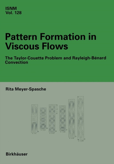 Pattern Formation in Viscous Flows : The Taylor-Couette Problem and Rayleigh-Benard Convection : 128 by Rita Meyer-Spasche - Paperback