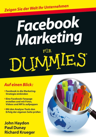 Facebook Marketing Fur Dummies by John Haydon - Paperback