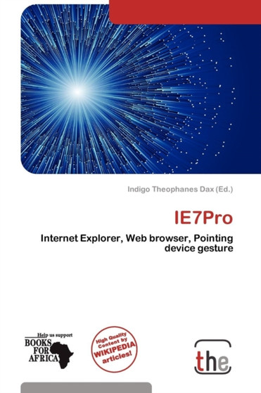 Ie7pro by Indigo Theophanes Dax - Paperback