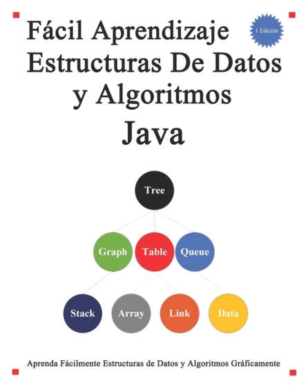 Facil Aprendizaje Estructuras De Datos y Algoritmos Java : Aprenda facilmente estructuras de datos y algoritmos graficamente by Yang Hu - Paperback