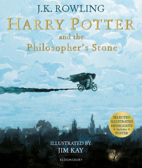 Harry Potter and the Philosopher???s Stone : Illustrated Edition by J.K. Rowling - Paperback