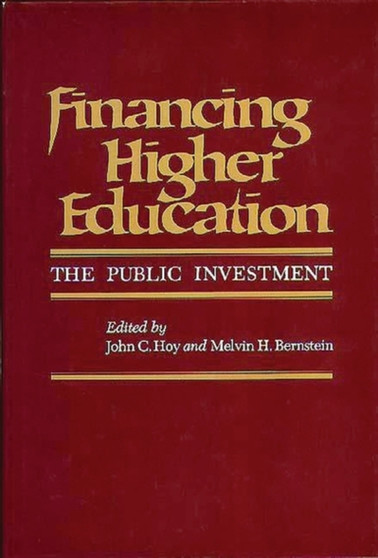 Financing Higher Education : The Public Investment
