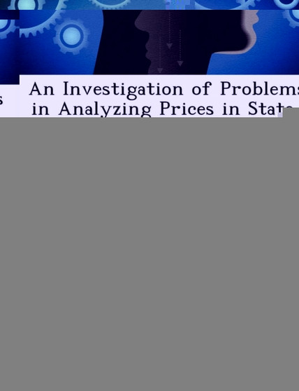An Investigation of Problems in Analyzing Prices in State-Of-The-Art Commercial Items