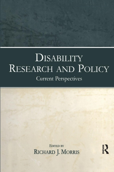 Disability Research and Policy : Current Perspectives