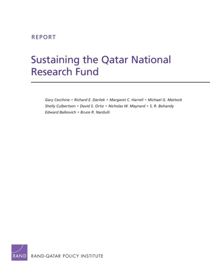 Sustaining the Qatar National Research Fund
