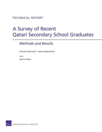 A Survey of Recent Qatari Secondary School Graduates : Methods and Results