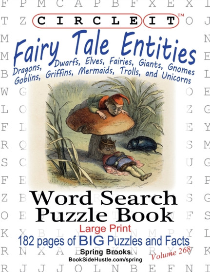 Circle It, Fairy Tale Entities, Word Search, Puzzle Book by Lowry Global Media LLC - Paperback