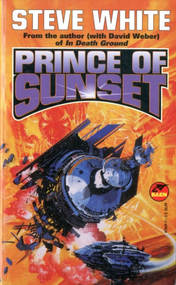 Prince of Sunset by Steve White - Paperback