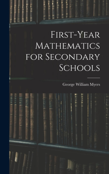 First-Year Mathematics for Secondary Schools