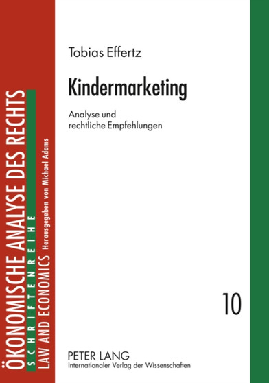 Kindermarketing : Analyse Und Rechtliche Empfehlungen : 10