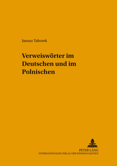 Verweiswoerter Im Deutschen Und Im Polnischen : 2