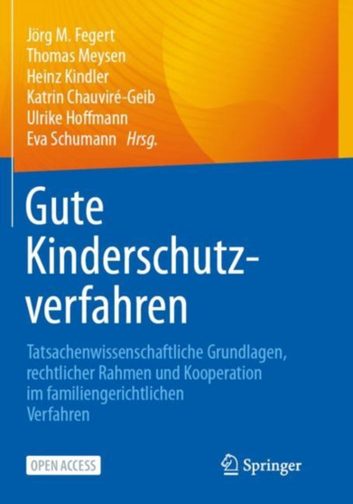 Gute Kinderschutzverfahren : Tatsachenwissenschaftliche Grundlagen, rechtlicher Rahmen und Kooperation im familiengerichtlichen Verfahren