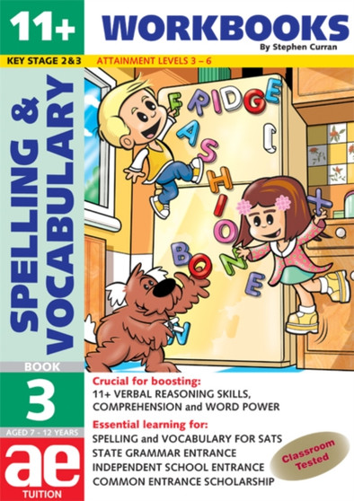 11+ Spelling and Vocabulary : Basic Level Workbook Bk. 3 : No. 12