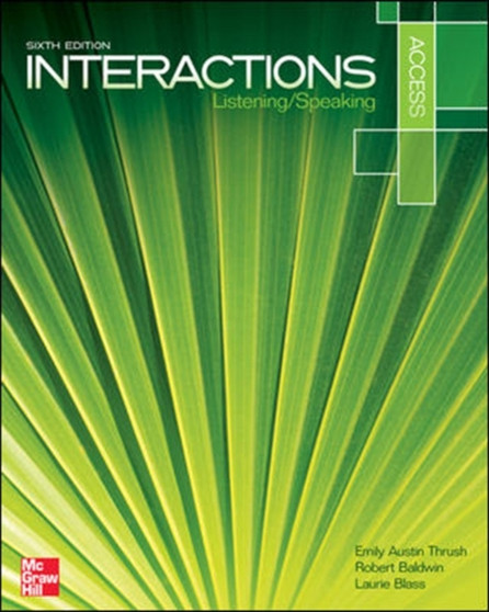 Interactions Access Listening & Speaking 6e Text
