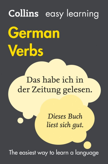 Easy Learning German Verbs : With Free Verb Wheel