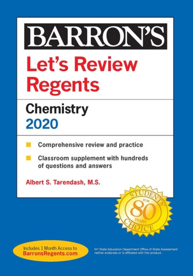 Let's Review Regents: Chemistry--Physical Setting 2020