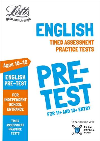 Letts English Pre-test Practice Tests : Timed Assessment Practice Tests