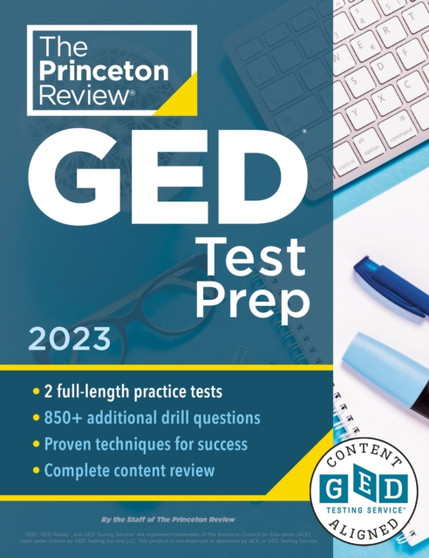 Princeton Review GED Test Prep, 2023 : 2 Practice Tests + Review & Techniques + Online Features