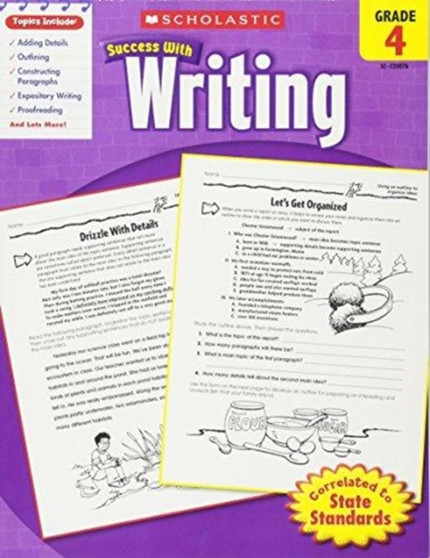 Scholastic Success With Writing: Grade 4 Workbook