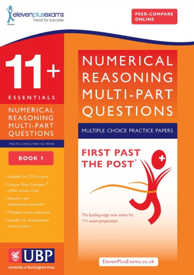 11+ Numerical Reasoning for CEM: Multipart Multiple Choice : Book 1