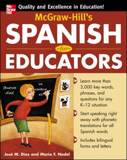 McGraw-Hill's Spanish for Educators (Book Only)