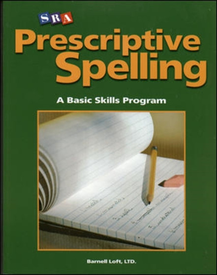 Prescriptive Spelling, Student Edition Book A