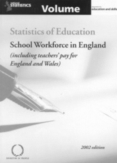 Statistics of Education : School Workforce in England (including Teachers Pay for England and Wales)
