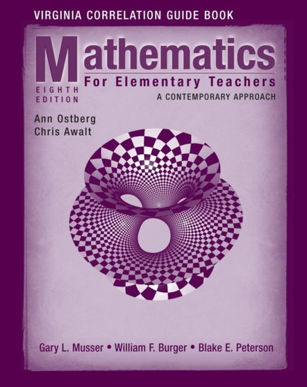 Mathematics for Elementary Teachers, Virginia Correlation Guide Book : A Contemporary Approach