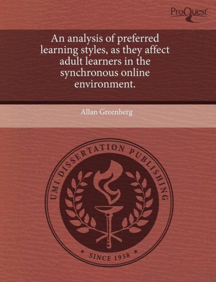 An Analysis of Preferred Learning Styles