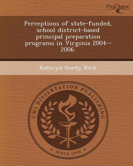 Perceptions of State-Funded