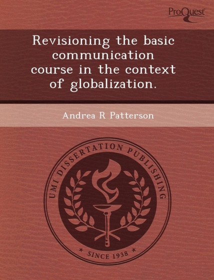 Revisioning the Basic Communication Course in the Context of Globalization