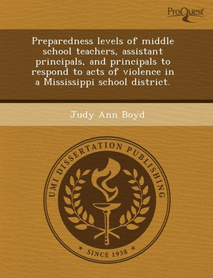 Preparedness Levels of Middle School Teachers