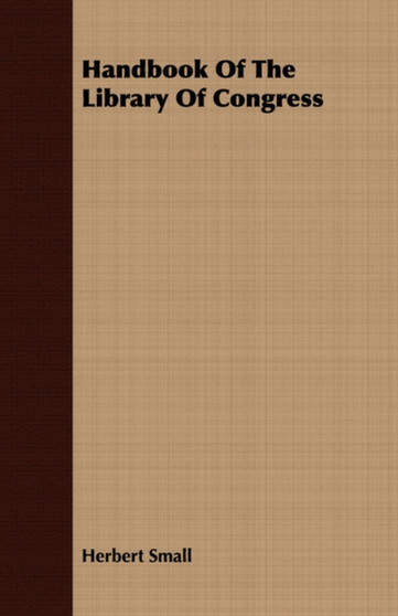 Handbook Of The Library Of Congress