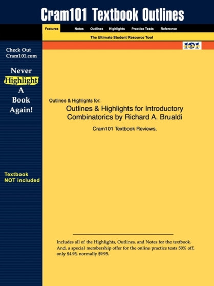 Studyguide for Introductory Combinatorics by Brualdi, Richard A., ISBN 9780136020400