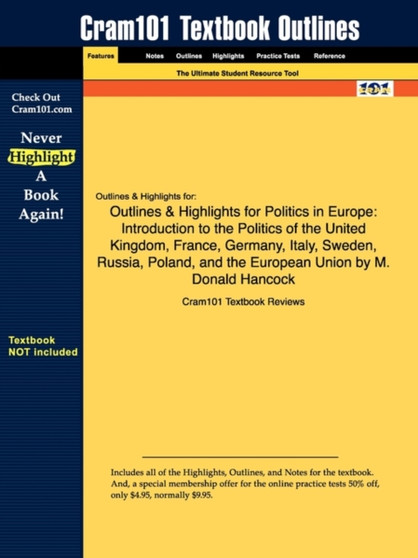Studyguide for Politics in Europe by Hancock, M. Donald, ISBN 9781933116457