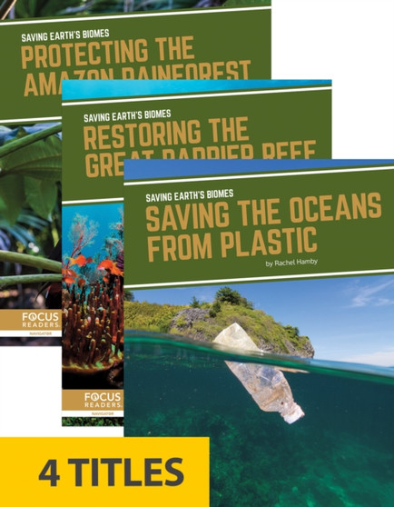 Saving Earth's Biomes (Set of 4)