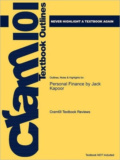 Studyguide for Personal Finance by Kapoor, Jack, ISBN 9780073530697