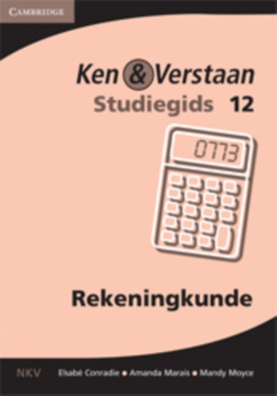 Study and Master Accounting Grade 12 Study Guide Afrikaans Translation