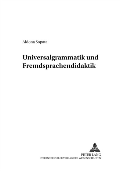 Universalgrammatik Und Fremdsprachendidaktik : 14