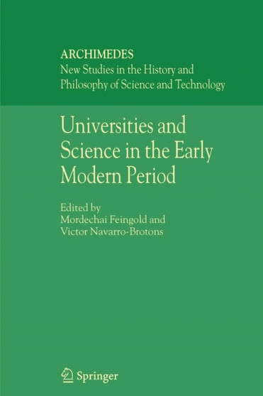 Universities and Science in the Early Modern Period : 12