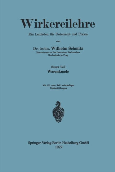 Wirkereilehre Ein Leitfaden fur Unterricht und Praxis